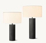 SAREZZO METAL CYLINDRICAL TABLE LAMP