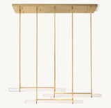 AUDUBON TRIPLE BAR LINEAR CHANDELIER