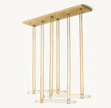 AUDUBON TRIPLE BAR LINEAR CHANDELIER