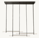 AUDUBON TRIPLE BAR LINEAR CHANDELIER