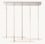 AUDUBON TRIPLE BAR LINEAR CHANDELIER