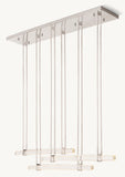 AUDUBON TRIPLE BAR LINEAR CHANDELIER