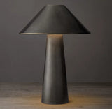 MYCENA ROUND METAL TABLE LAMP