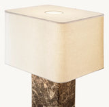 TALLADO EMPERADOR RECTANGULAR TABLE LAMP