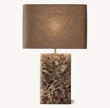 TALLADO EMPERADOR RECTANGULAR TABLE LAMP