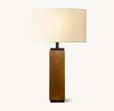 SQUARE COLUMN TABLE LAMP