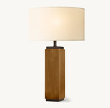 SQUARE COLUMN TABLE LAMP