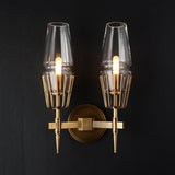 Caldwell Double Sconce Brass