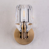 Charles Crystal Wall Sconce Brass