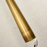 Arrow Crystal Sconce Brass