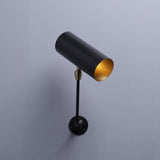 Adjustable Black Wall Sconce